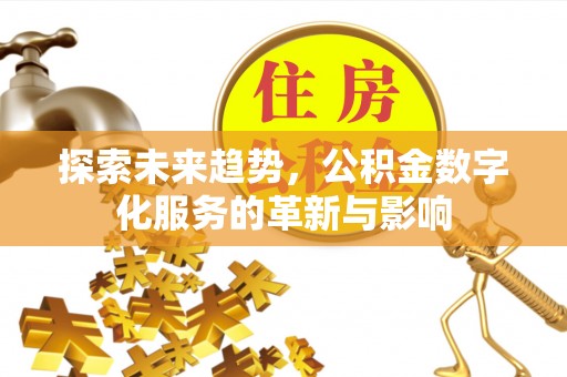 长涂探索未来趋势，公积金数字化服务的革新与影响