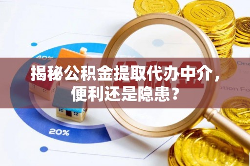 长涂揭秘公积金提取代办中介，便利还是隐患？