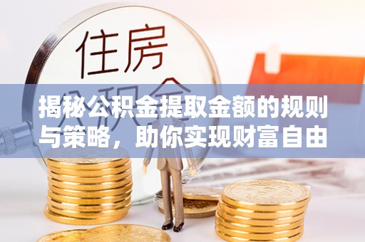 长涂揭秘公积金提取金额的规则与策略，助你实现财富自由