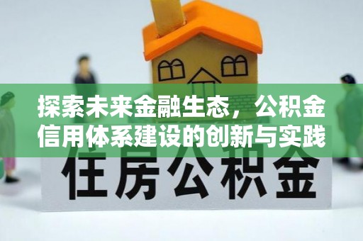 长涂探索未来金融生态，公积金信用体系建设的创新与实践