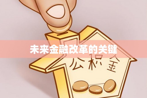 长涂未来金融改革的关键