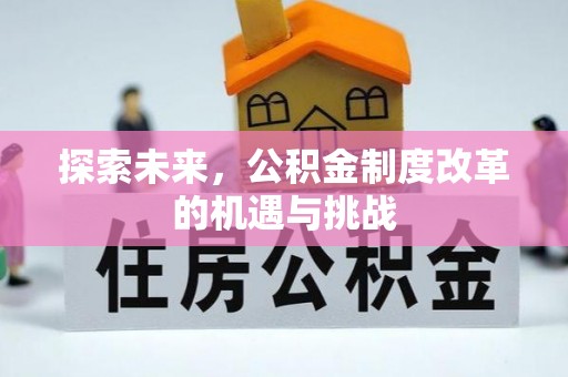 长涂探索未来，公积金制度改革的机遇与挑战